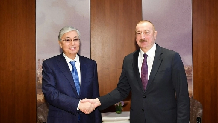 Ильхам Алиев позвонил Президенту Казахстана
