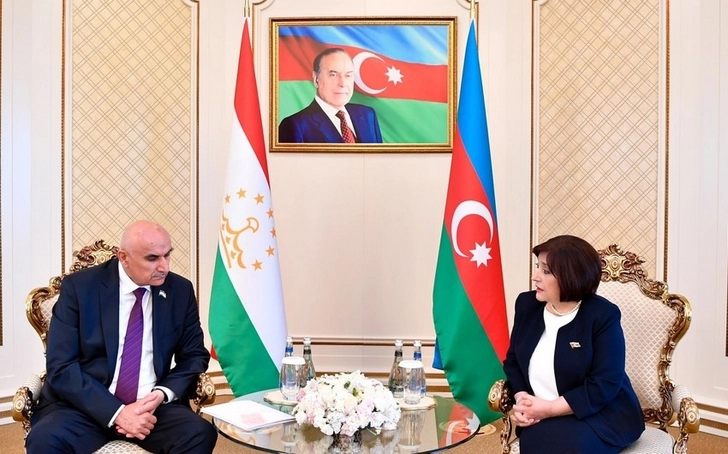 Сахиба Гафарова встретилась с председателем Палаты представителей парламента Таджикистана - ФОТО