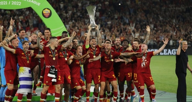 «Рома» cтала первой за 12 лет командой из Италии, завоевавшей еврокубок