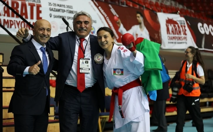 Азербайджанская каратистка завоевала бронзу чемпионата Европы