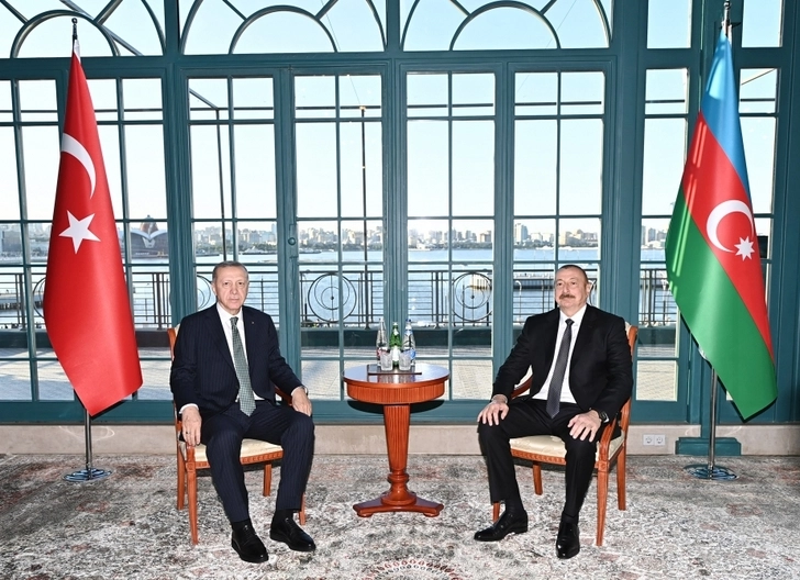 Состоялась встреча Президентов Азербайджана и Турции - ОБНОВЛЕНО/ФОТО