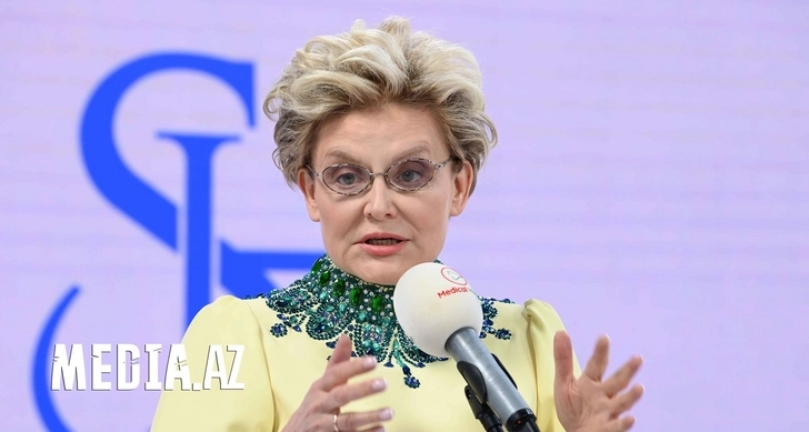Елена Малышева в Баку: Я русская женщина, а русские женщины любят азербайджанцев - ФОТО