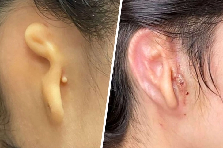В США пациентке с редкой патологией вырастили и напечатали ухо