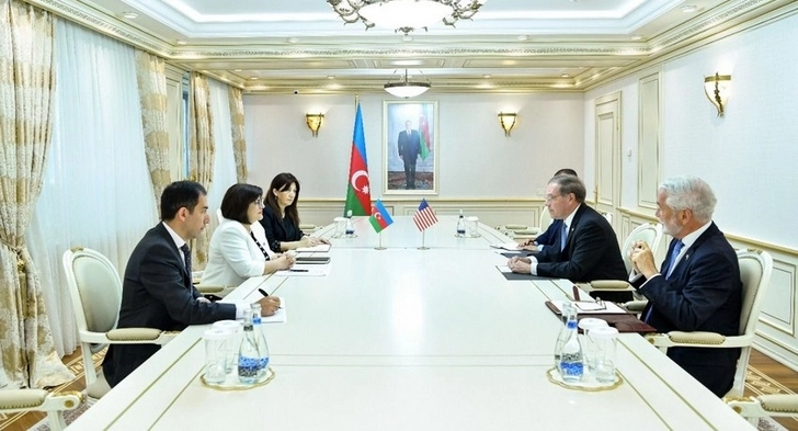 Председатель Милли Меджлиса встретилась с послом США в Азербайджане - ФОТО