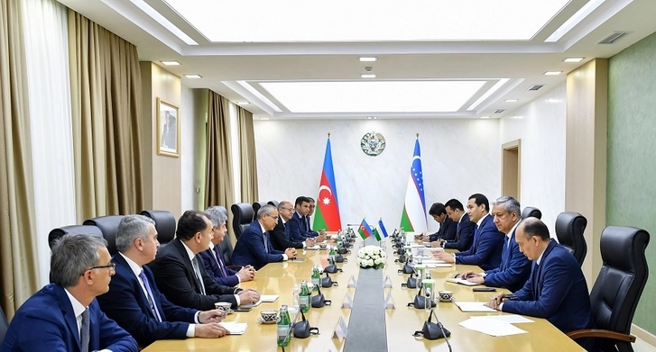 Микаил Джаббаров встретился с вице-премьером Узбекистана - ФОТО