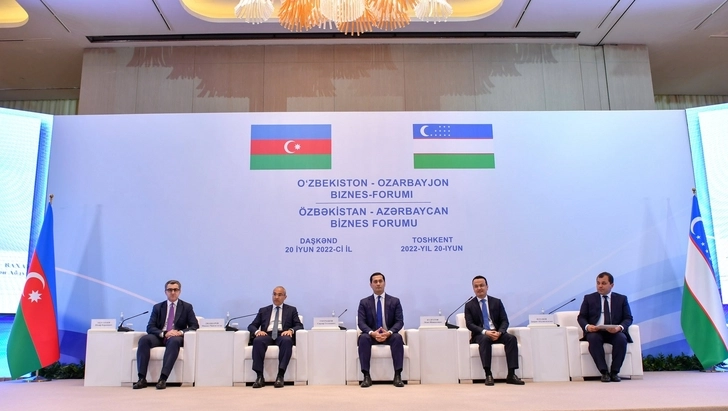 В рамках бизнес-форума между Азербайджаном и Узбекистаном подписан ряд документов - ОБНОВЛЕНО/ФОТО