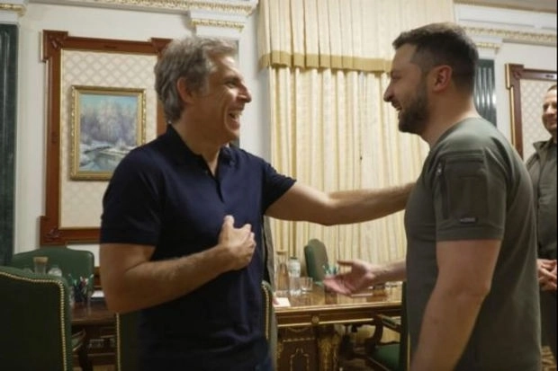 Голливудский актер встретился с Зеленским и назвал его своим героем - ФОТО