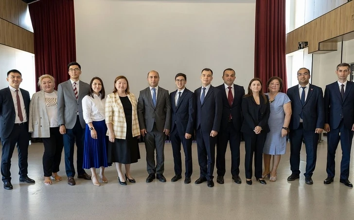 Министр образования Азербайджана находится с визитом в Казахстане - ФОТО