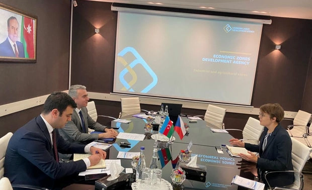 Обсуждены вопросы инвестирования чешских компаний в промзоны Азербайджана