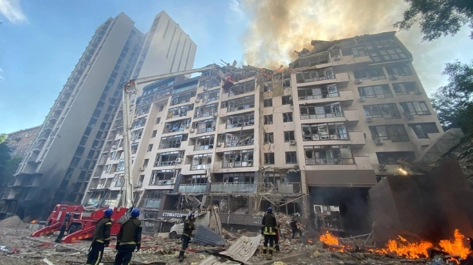 Мэр Киева рассказал о последствиях ракетного удара по городу