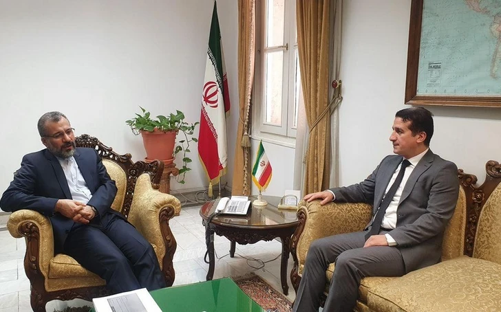 Посол Азербайджана встретился с начальником управления МИД Ирана