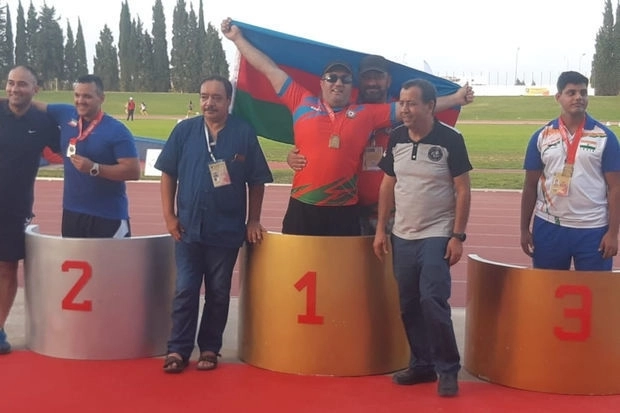 Азербайджанский паралимпиец завоевал золотую медаль Гран-при в Тунисе - ФОТО