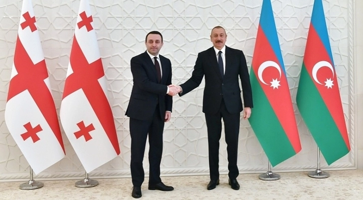 Президент Ильхам Алиев поздравил Гарибашвили с Днем рождения