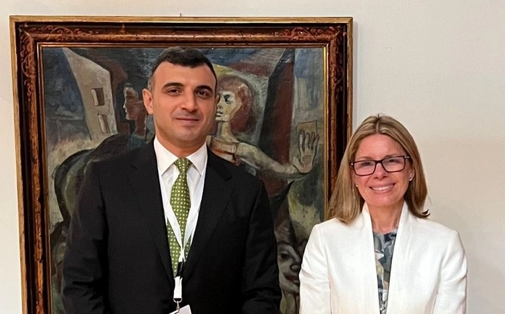 Глава ЦБ Азербайджана встретился с вице-президентом Всемирного банка - ФОТО