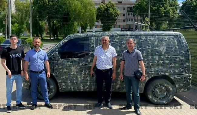 Азербайджанцы создали гуманитарный фонд в Украине - ФОТО