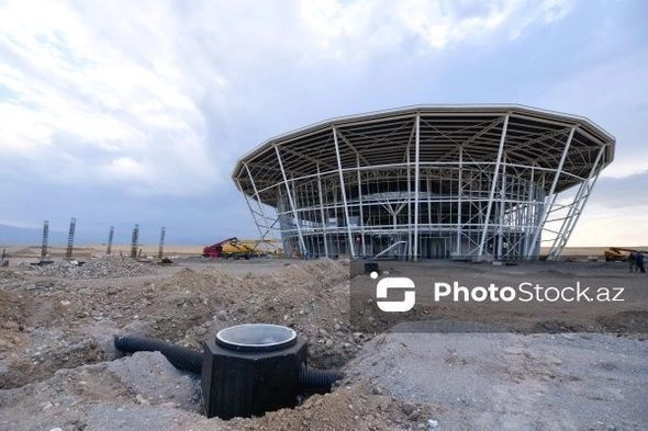 Завершается строительство второго аэропорта на освобожденных землях Азербайджана - ФОТОРЕПОРТАЖ