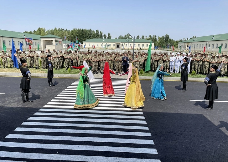 Минобороны: Состоялось открытие новой воинской части на территории Ходжавендского района - ФОТО/ВИДЕО