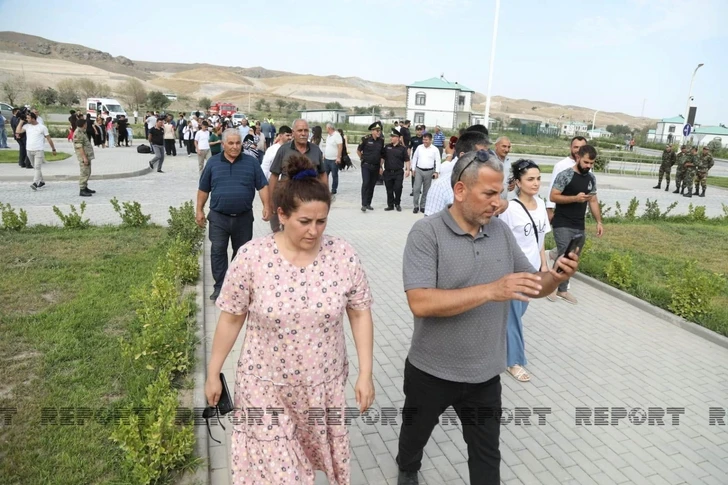 Media.az - Новости Азербайджана - Жители Агалы добрались до родного села - ФОТО