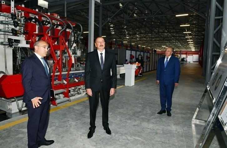 Ильхам Алиев принял участие в ряде мероприятий в Сумгайытском химическом промышленном парке - ОБНОВЛЕНО/ФОТО