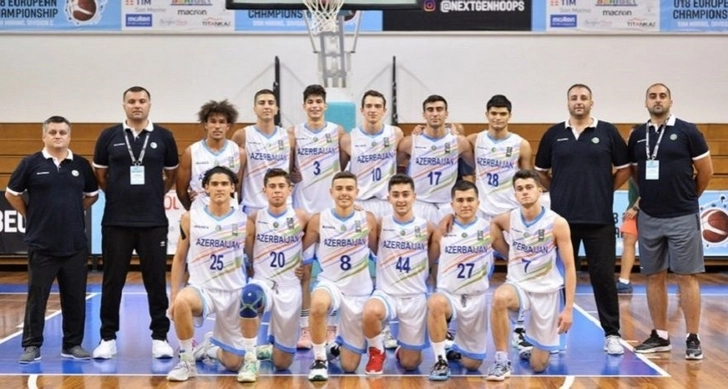 Сборная Азербайджана по баскетболу заняла третье место на юношеском ЕВРО