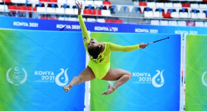 Исламиада: Зохра Агамирова завоевала золотую медаль в упражнении с булавами – ОБНОВЛЕНО