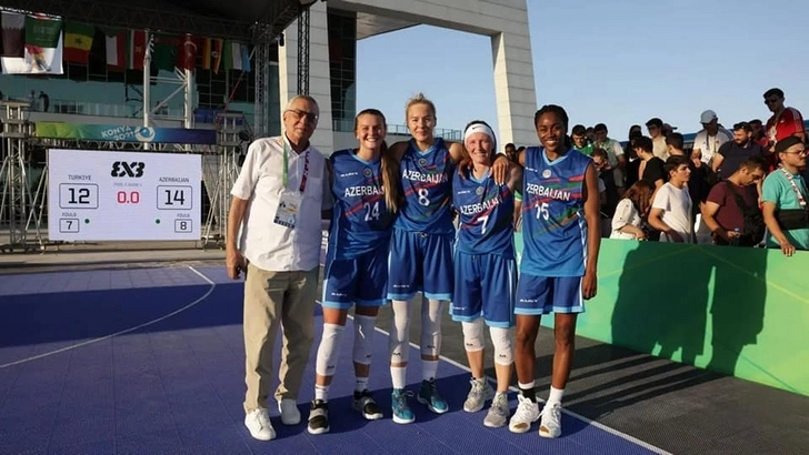 Азербайджанские баскетболистки обыграли Турцию и Кыргызстан на V Исламиаде - ФОТО