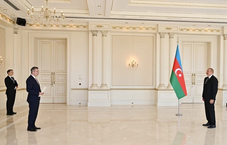 Президент Азербайджана принял верительные грамоты посла Германии - ФОТО/ОБНОВЛЕНО