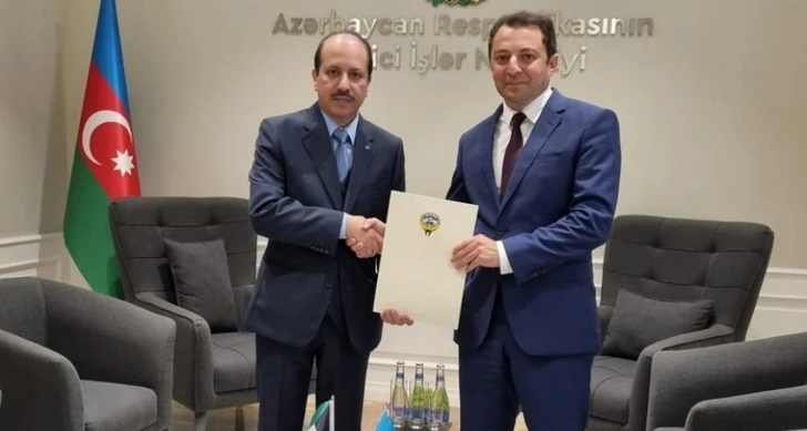 В МИД состоялась встреча с новым послом Кувейта в Азербайджане