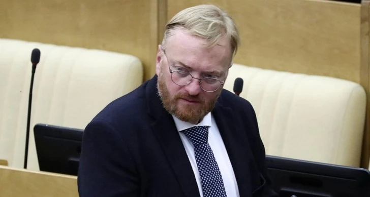 НГ: Активность Милонова закладывает бомбу под визит спикера Госдумы РФ в Азербайджан