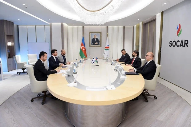 Президент SOCAR встретился с послом Израиля в Азербайджане - ФОТО