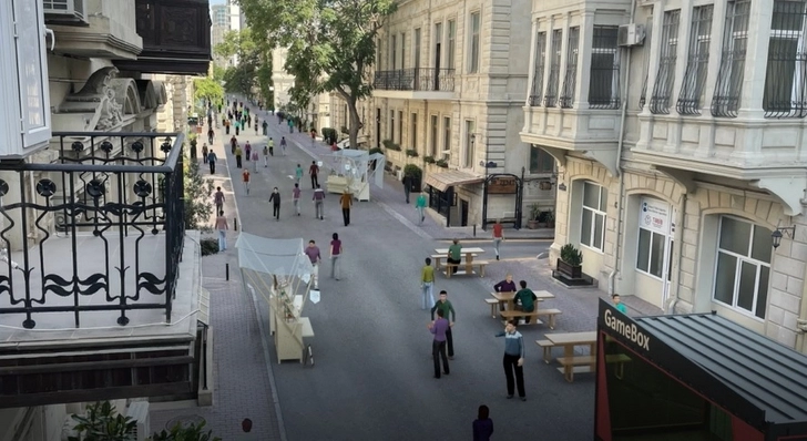В Баку будут организованы новые пешеходные зоны - ВИДЕО