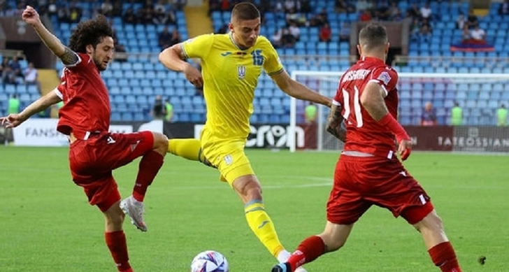 Сборная Украины отправила пять безответных мячей в ворота Армении в Лиге наций - ВИДЕО
