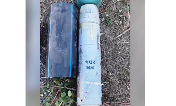Обезврежено взрывное устройство, установленное армянскими диверсантами - ВИДЕО