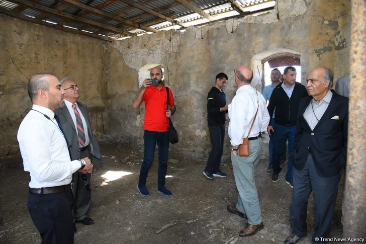 Начался визит на освобожденные территории участников I Форума мозговых центров Азербайджана - ФОТО