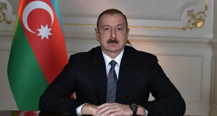 Ильхам Алиев направил письмо Председателю Китайской Народной Республики