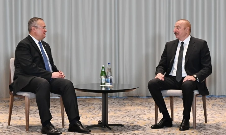 Президент Ильхам Алиев встретился с премьер-министром Румынии в Софии - ФОТО