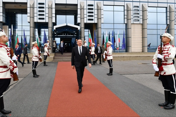 Завершился официальный визит Ильхама Алиева в Болгарию - ФОТО