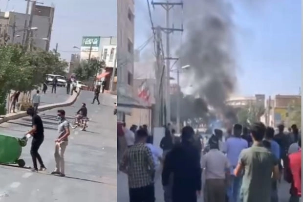 В иранском городе Деголан произошли беспорядки – ВИДЕО