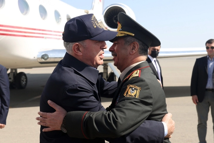 Media.az - Новости Азербайджана - Хулуси Акар прибыл в Азербайджан - ФОТО