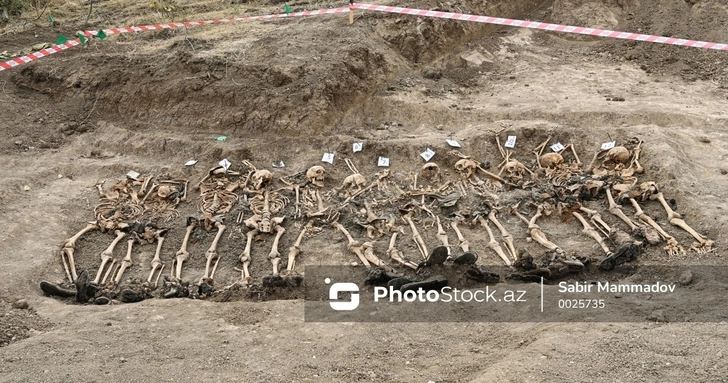 Стало известно, когда останки, обнаруженные в селе Эдилли, будут отправлены на экспертизу