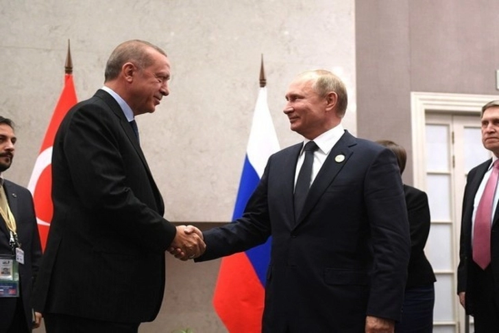 Названа тема переговоров Путина и Эрдогана