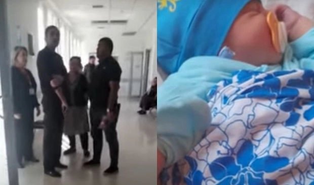 Халатность врача Товузской больницы привела к тому, что новорожденный больше не может двигать рукой