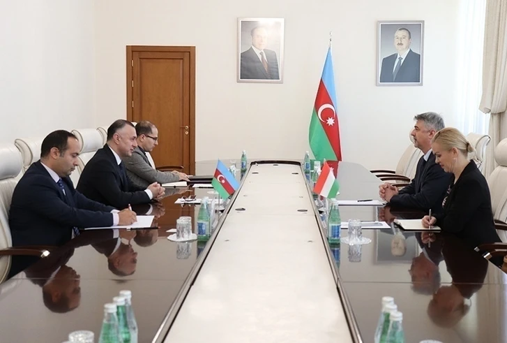 Министр здравоохранения обсудил с послом Венгрии укрепление связей в сфере здравоохранения - ФОТО