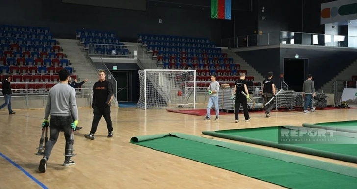 Продолжается подготовка к Кубку мира, который пройдет в Баку - ФОТО