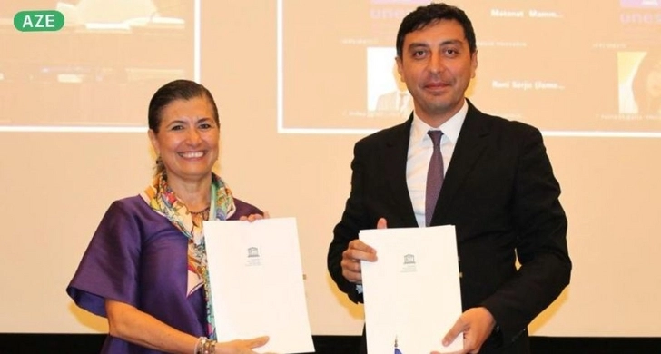 Между правительством Азербайджана и ЮНЕСКО подписано соглашение  - ФОТО