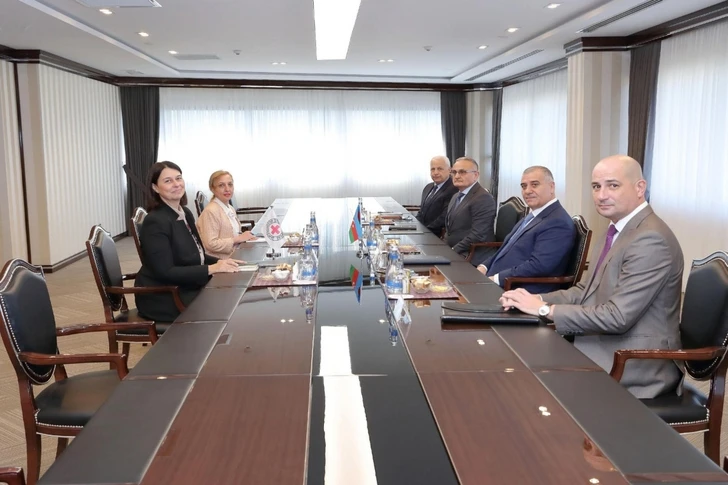 Глава СГБ встретился с представителем МККК в Азербайджане
