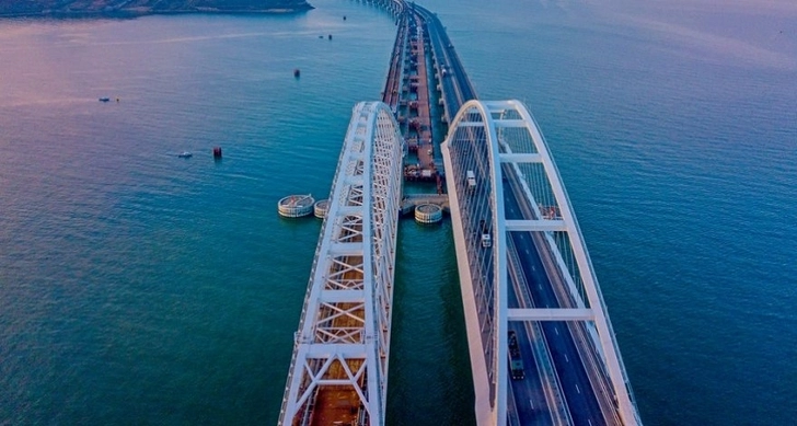 Разведка: Крымский мост вряд ли будет полностью введен в эксплуатацию до сентября 2023 года - ФОТО