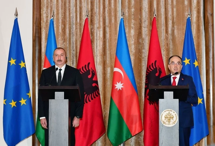 Ильхам Алиев и Байрам Бегай выступили с заявлениями для печати - ОБНОВЛЕНО/ФОТО