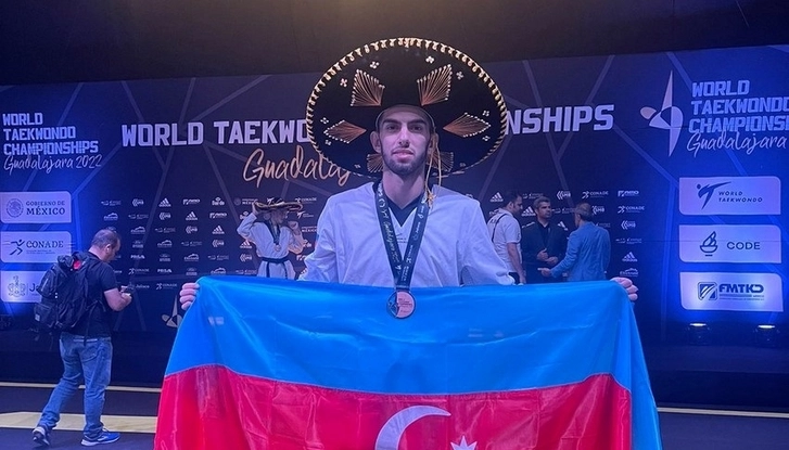 Представитель Азербайджана завоевал бронзовую медаль на чемпионате мира по тхэквондо