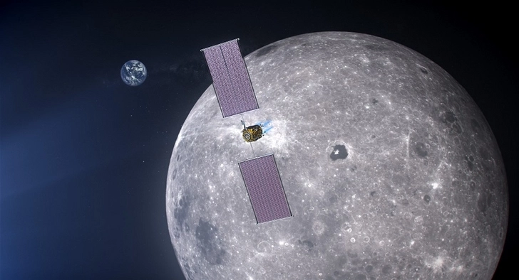 Космическая капсула NASA впервые за 50 лет достигла Луны - ФОТО